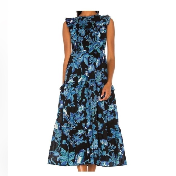 Banjanan iris dress woden hedgerow small NWT - Picture 1 of 9